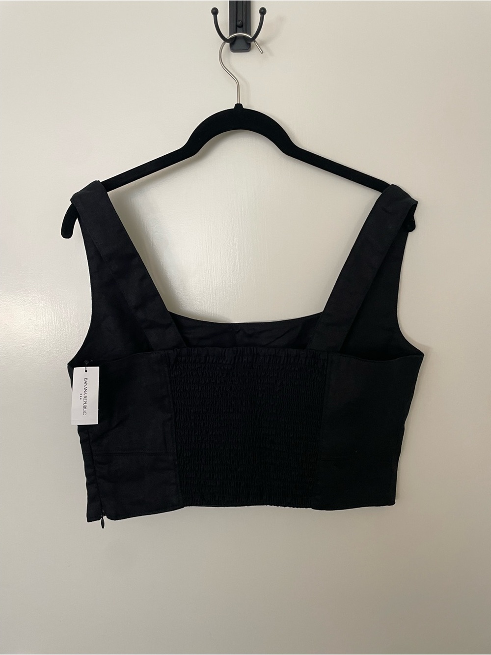 Banana Republic Linen Blend Crop Tank Top, 8